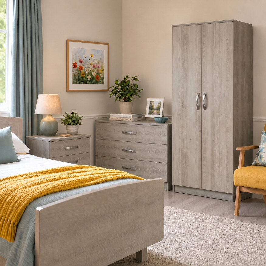 Care-Plus Care Home Bedroom Furniture