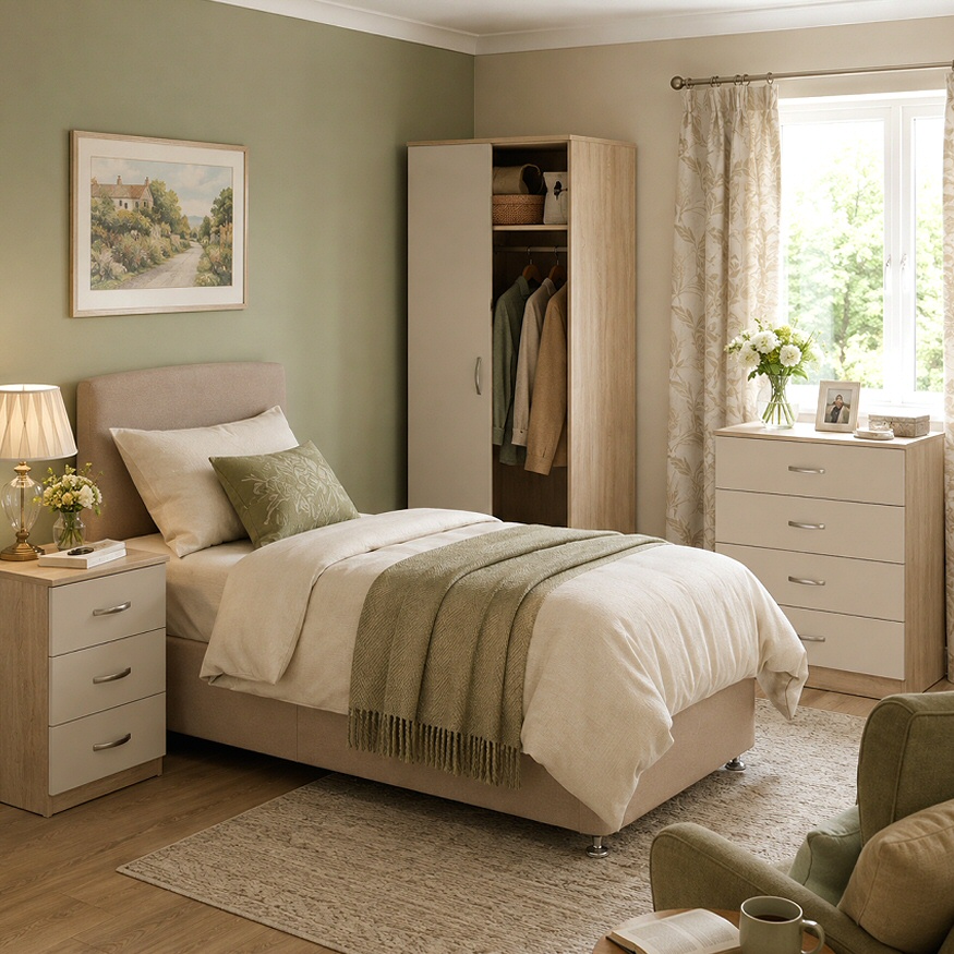 Classic Care Home Bedroom Furniture