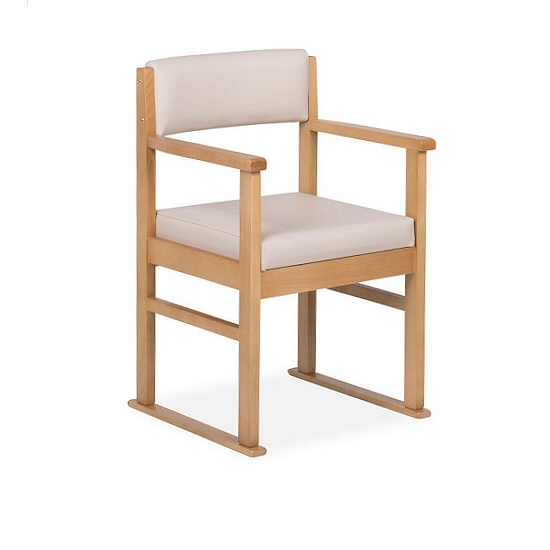 Apollo Contract Dining Chair with Skis