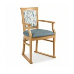 Nice  Dining Chair with Skis - Care Home Furniture