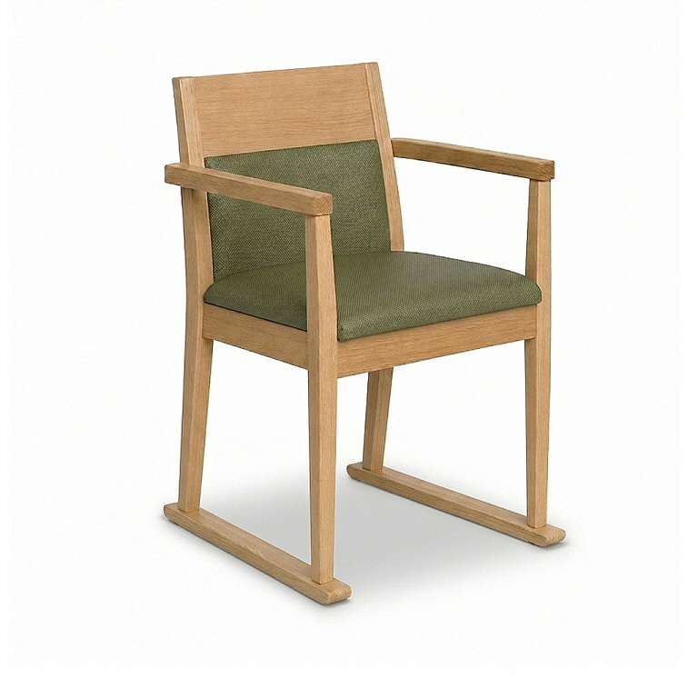 Novo Care Home Dining Chair with Skis