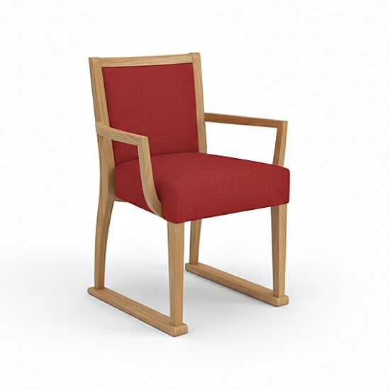 Anzio Dining Chair with Skis