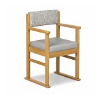 Apollo Dining Chair with Skis - Care Home Furniture