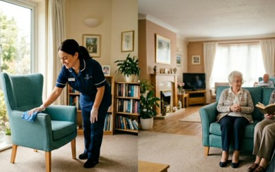 Cleaning  Your Upholstery - A Guide for Care Homes