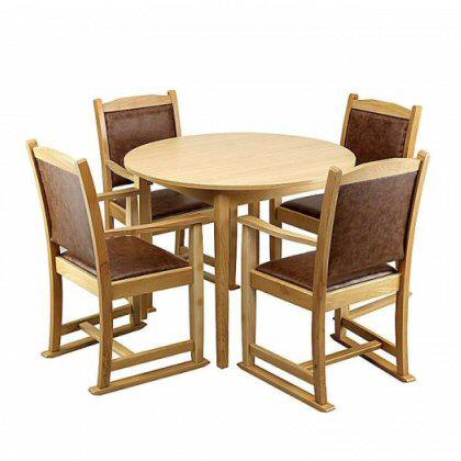 Seville care home dining table & chair set